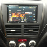 JDM Subaru AV Panel - s206 Matte Black and Onyx