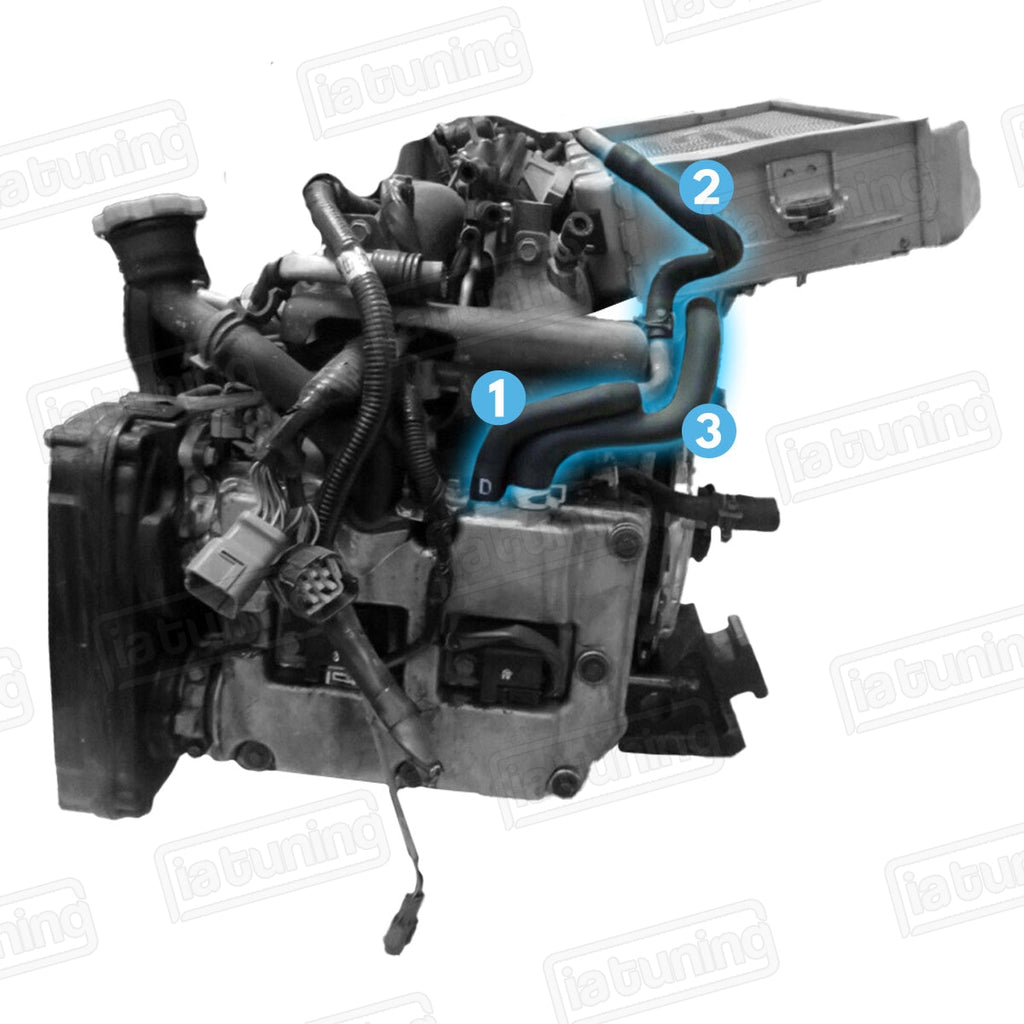 PCV Hose LEFT Valve cover to Intake Manifold Protector iaTUNING