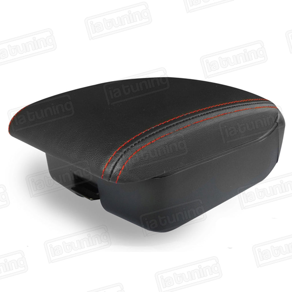 JDM Subaru Dual Console Armrest Extension Jet Black (JC) iaTUNING