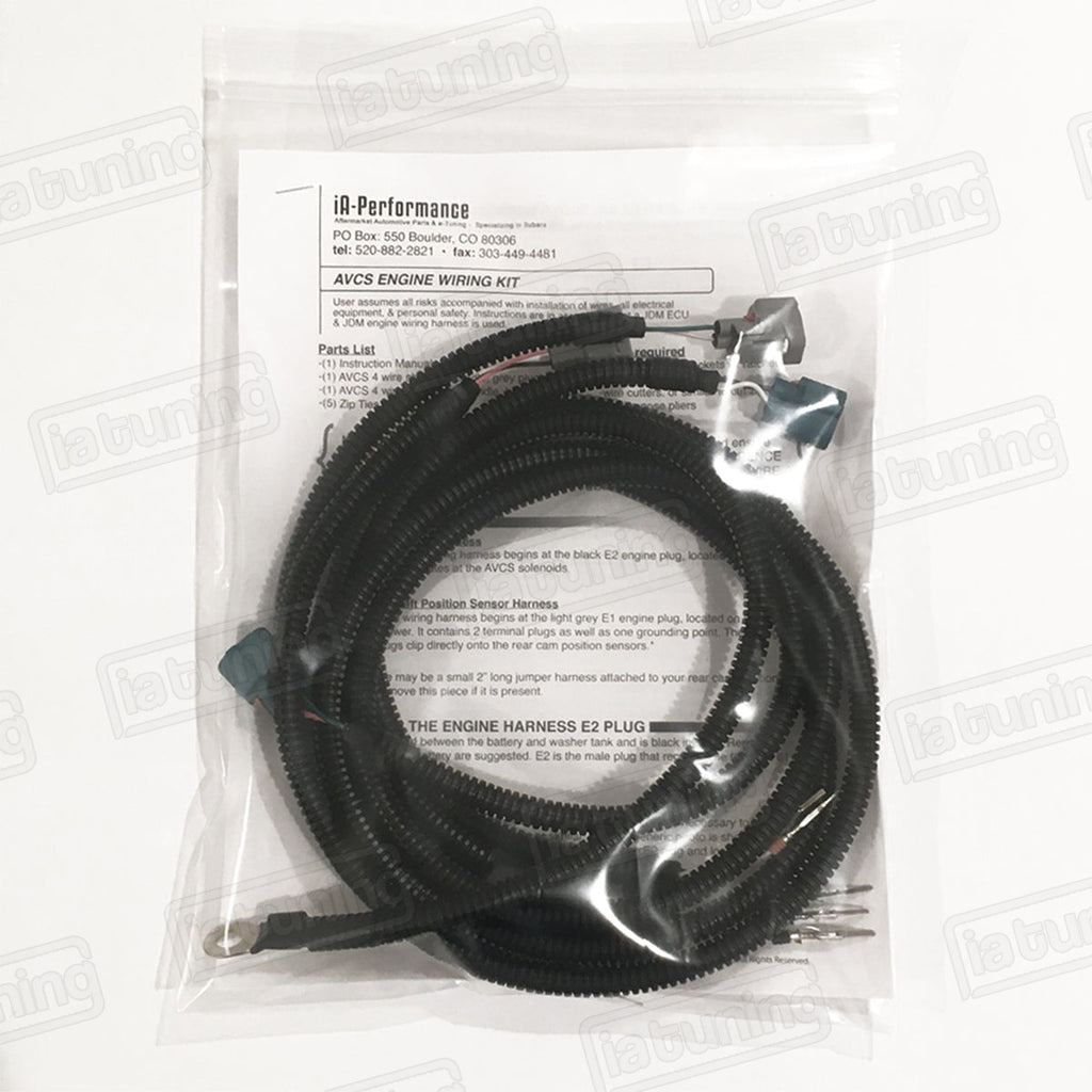 Subaru AVCS AddOn Wiring for 2.0L ENGINE iaTUNING